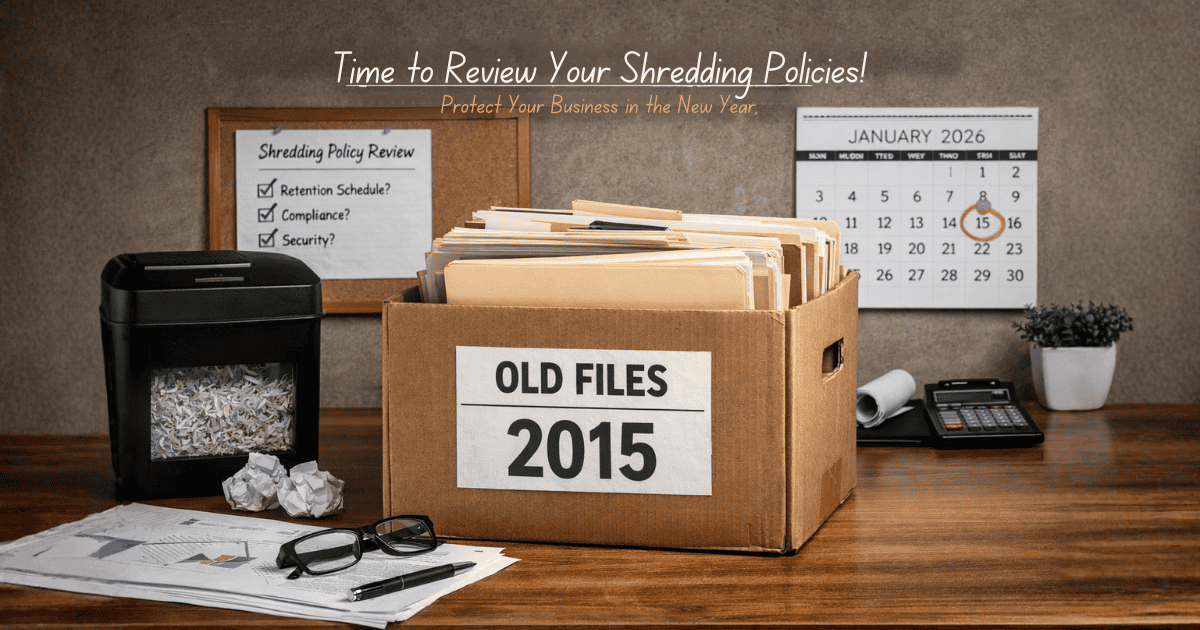 Securshred New Year, New Policies: - SecurShred