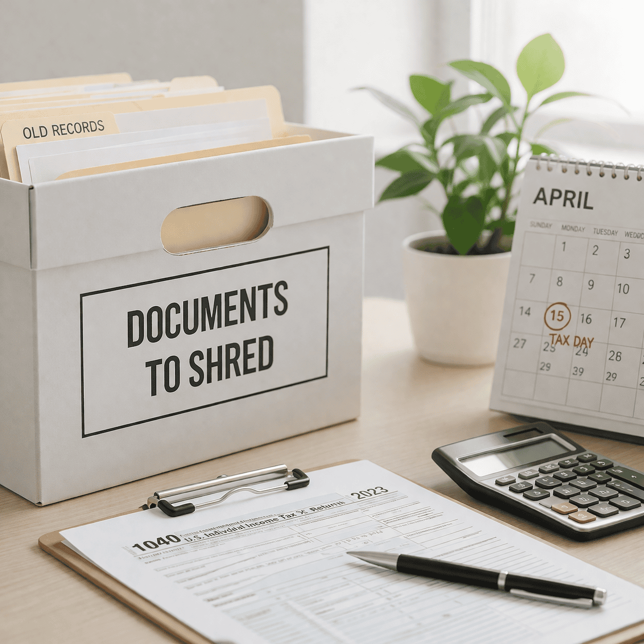 Spring Clean Documents Spring Cleaning Your Records: - SecurShred