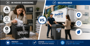 Why shred with SecurShred? Learn more at securshred.com