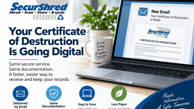 Your Certificate of Destruction Is Going Digital
